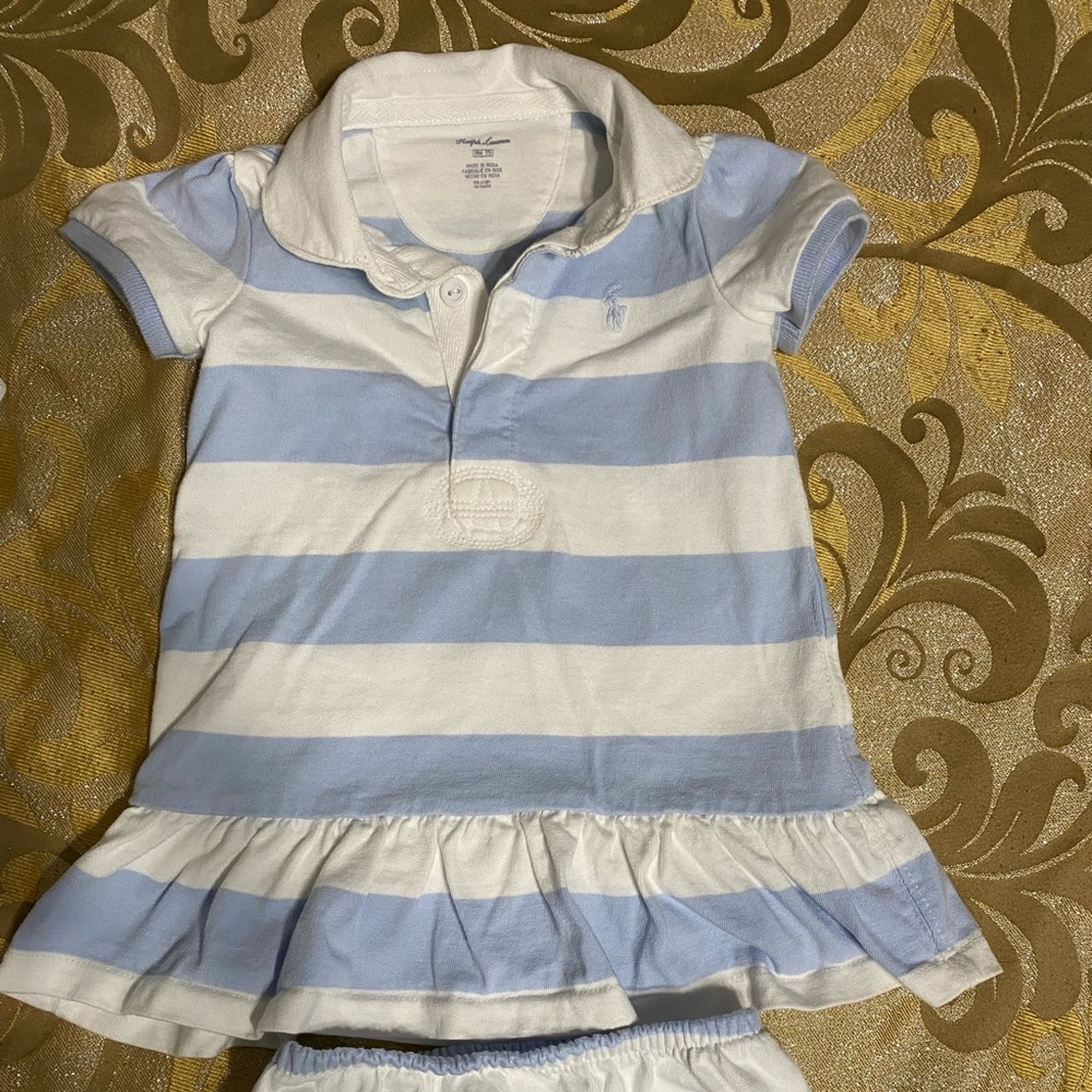 Authentic Ralph Lauren
Girls' Rugby Shirt Romper - Picture 2 of 5